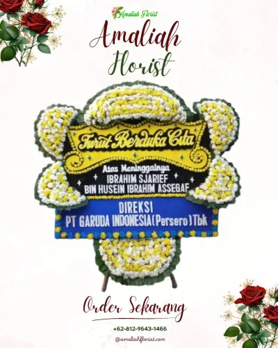 Papan Bunga Duka di Sidarata